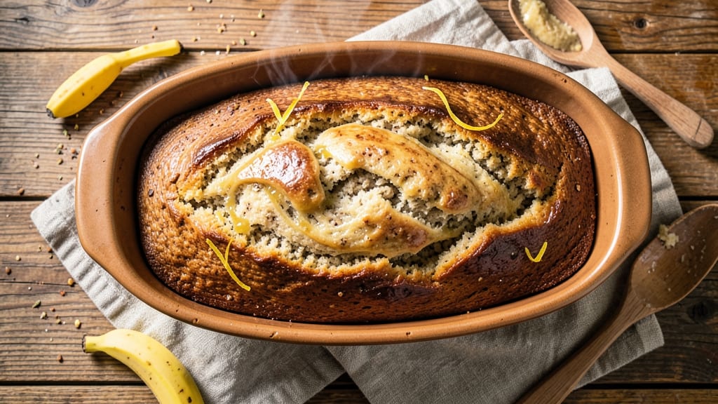Banana Bread Recipe With Whole Wheat Flour And Applesauce: Dense Crumb and Natural Sweetness Without Refined Sugar