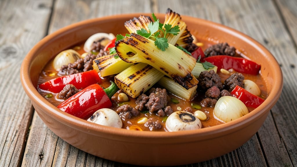 American Chop Suey Recipe With Pasta Sauce: Crispy Celery Crowns and Creamy Tomato Twist