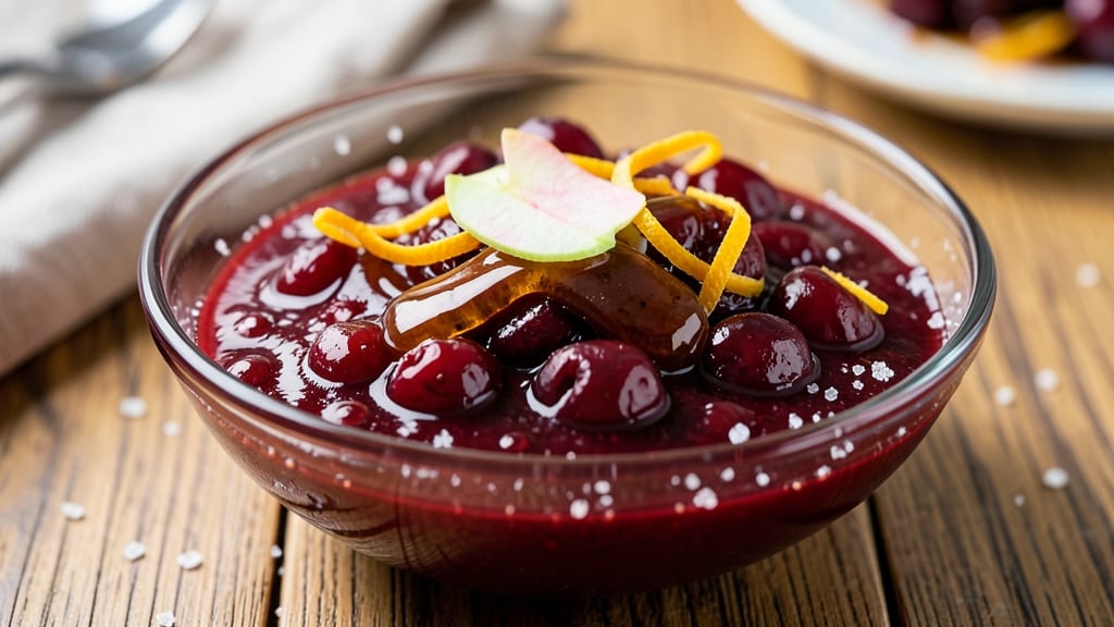 Amaretto Cranberry Sauce Recipe: Boozy Holiday Glaze With Nutty Depth