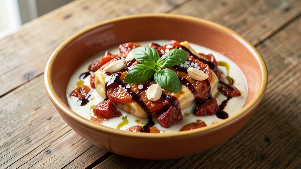 Aurora Pasta Sauce Recipe: Sun-Dried Tomato and Basil Emulsion With Hidden Garlic Infusion