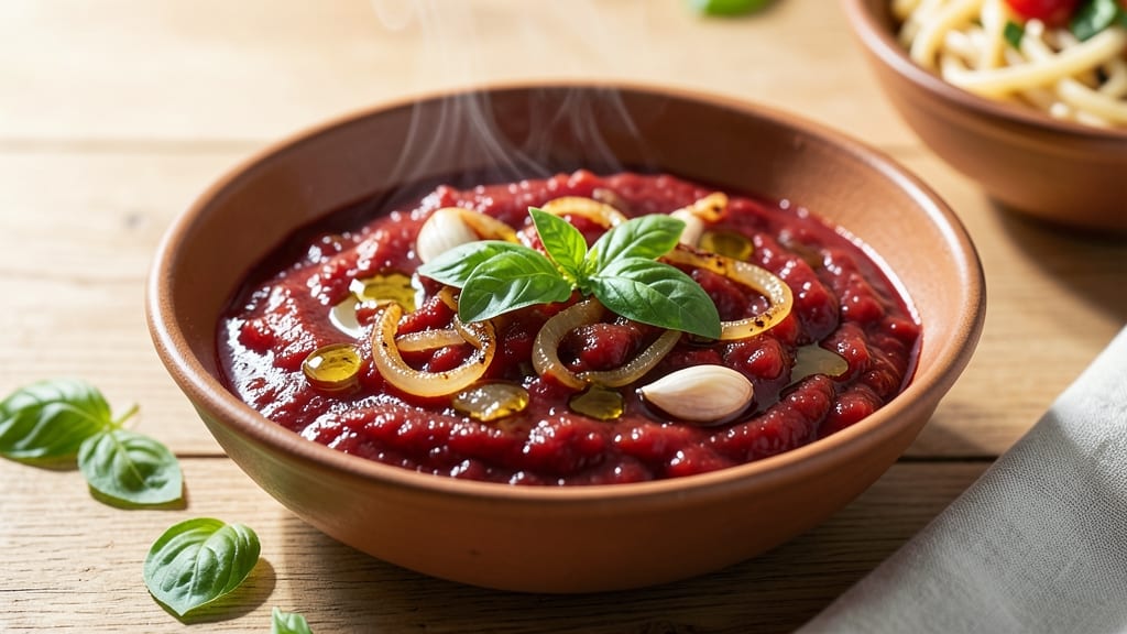All Natural Spaghetti Sauce Recipe: Slow-Simmered Tomato Depth With Fresh Herb Brightness