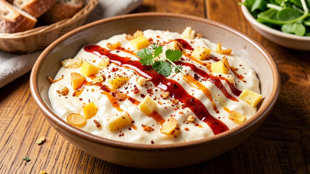 Angry Alfredo Sauce Recipe: Spicy Creamy Heat With Crisp Celery Crown Topping
