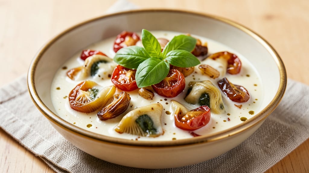 Artichoke Ravioli Sauce Recipe: Sun-Dried Tomato and Basil Velvety Richness