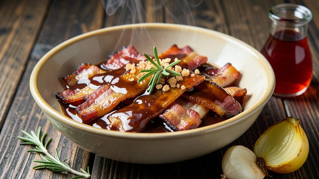 Bacon Bourbon Whiskey BBQ Sauce Recipe: Smoky-Sweet Glaze With Caramelized Depth