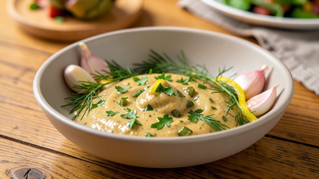 Artichoke Aioli Sauce Recipe: Herb-Infused Creaminess With Crunchy Celery Crowns